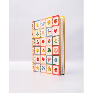 Rough Draft Mini Notebook - Quilt