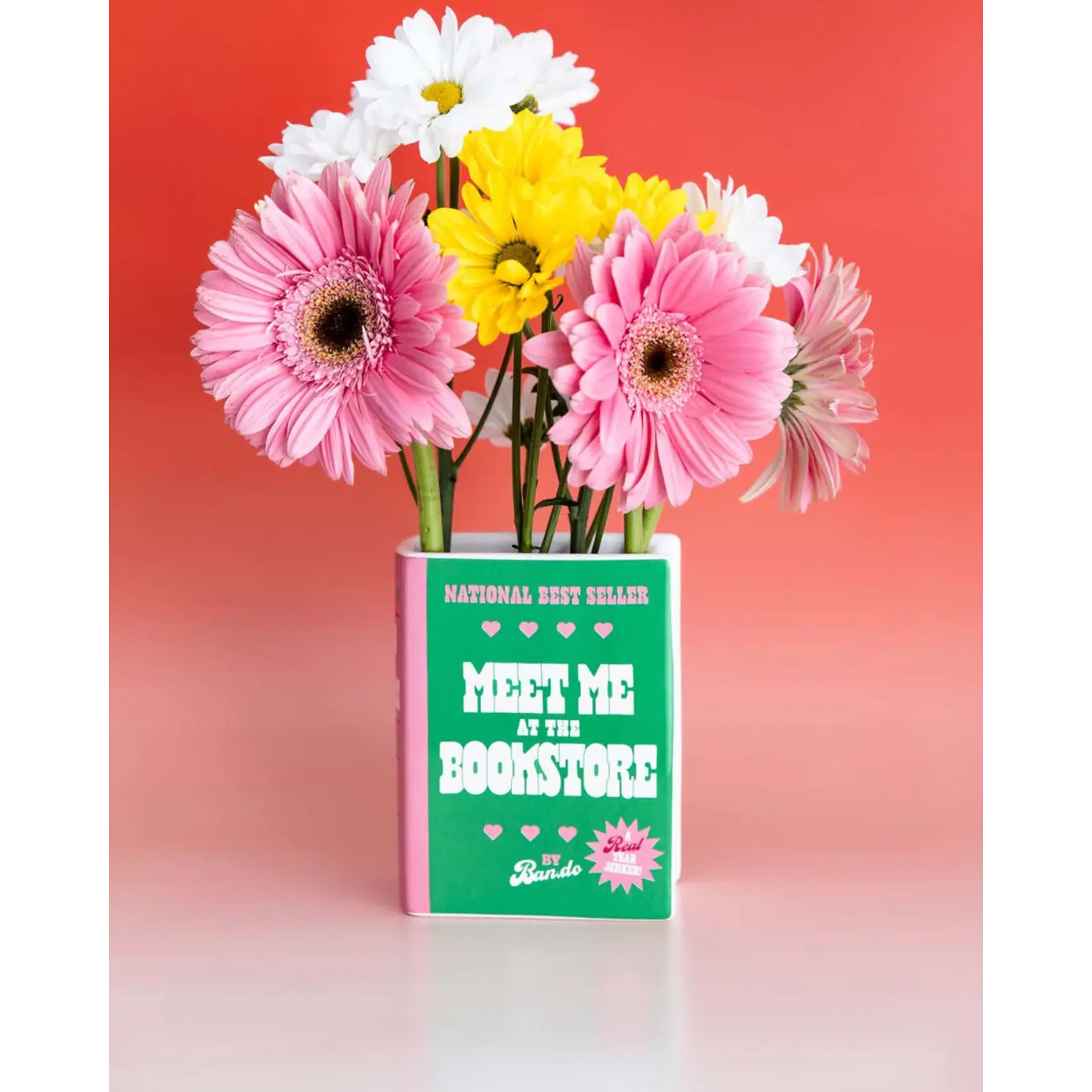 Ceramic Vase - Meet Me at the Bookstore