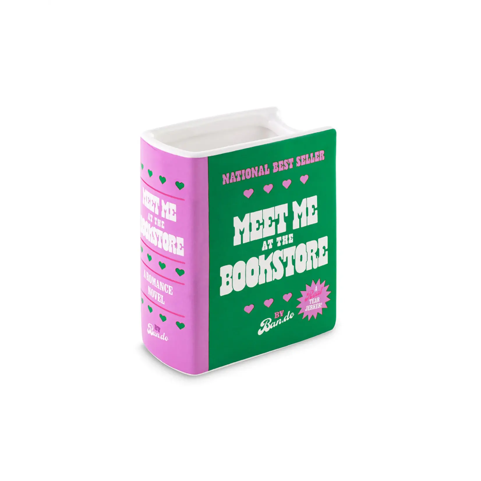 Ceramic Vase - Meet Me at the Bookstore