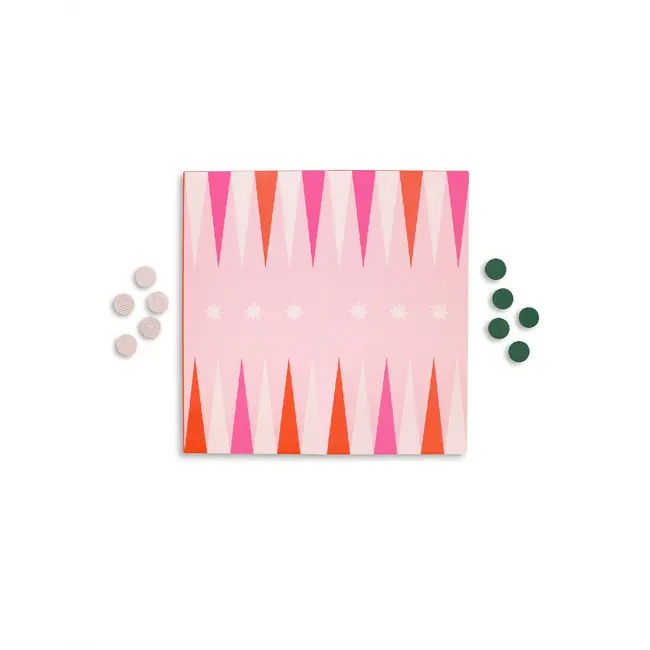 2 In 1 Checkers & Backgammon Board