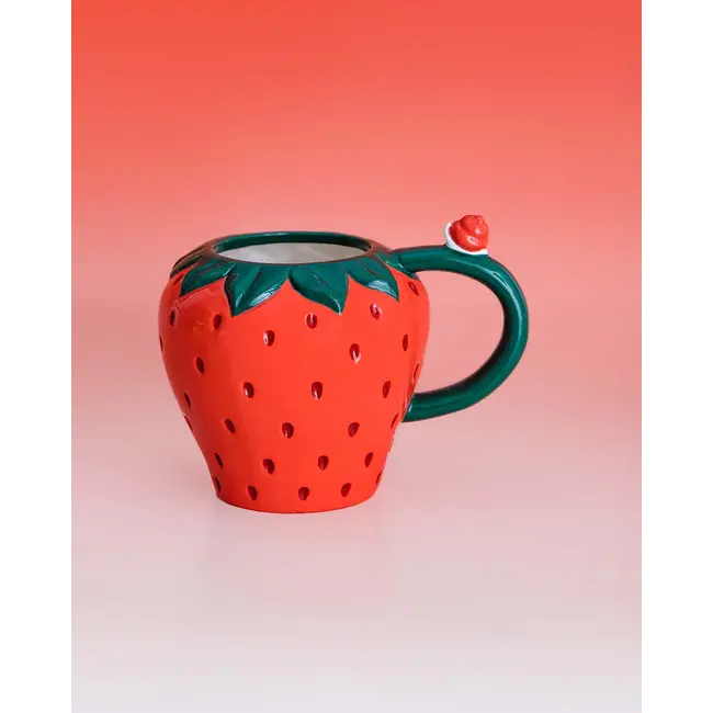 Ceramic Mug - Strawberry