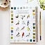 Watercolor Workbook: Birds