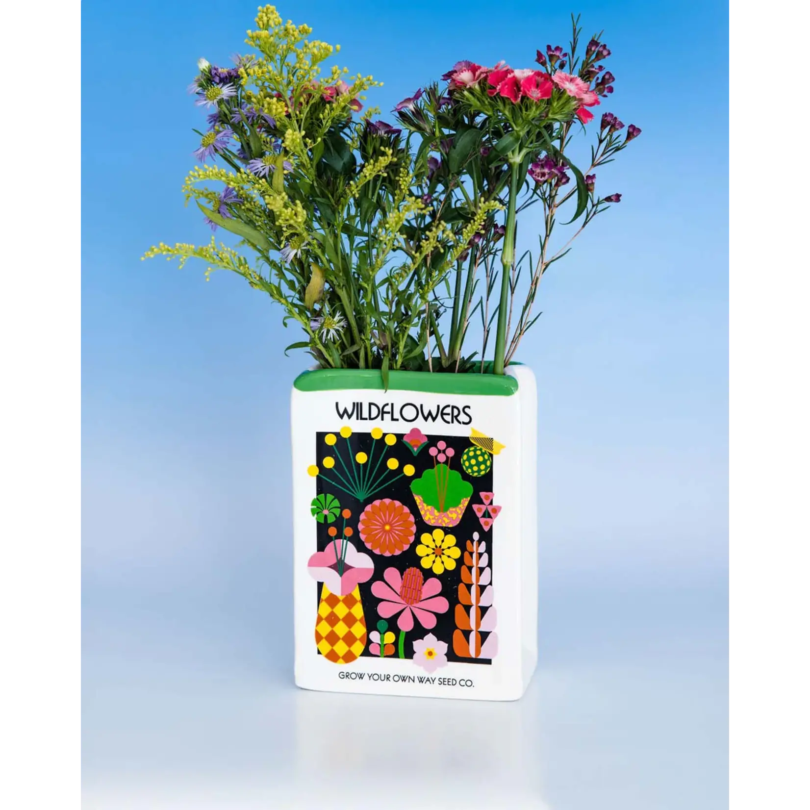 Vase - Wildflower Seeds