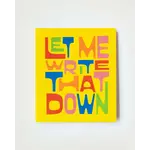 Undated Weekly Planner - Let Me Write That Down