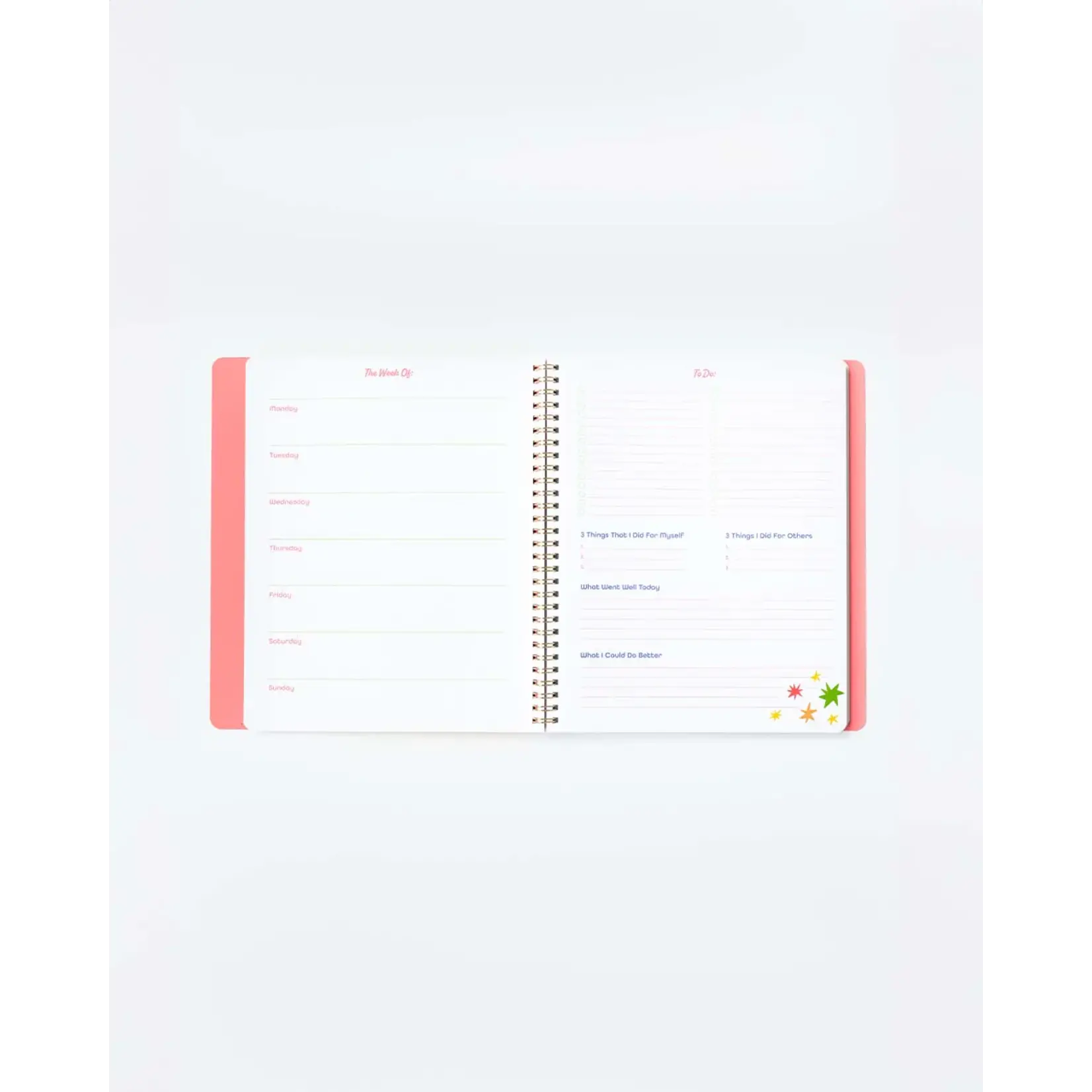 Undated Weekly Planner - Let Me Write That Down