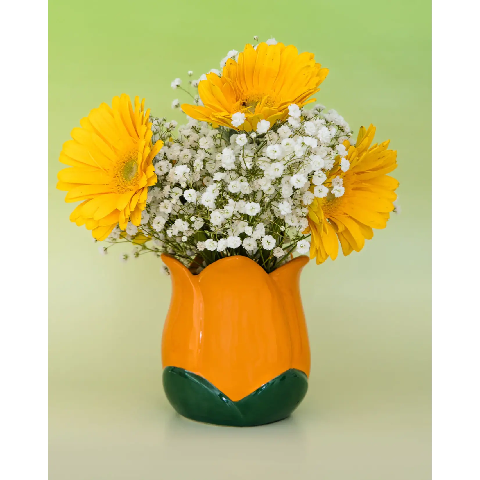 Ceramic Tulip Pencil Cup/Vase
