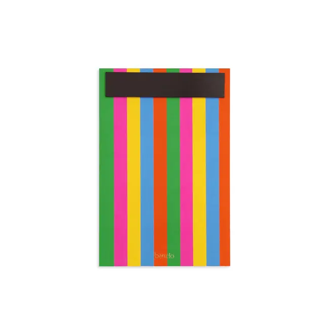 Magnetic Shopping List - Colorblock