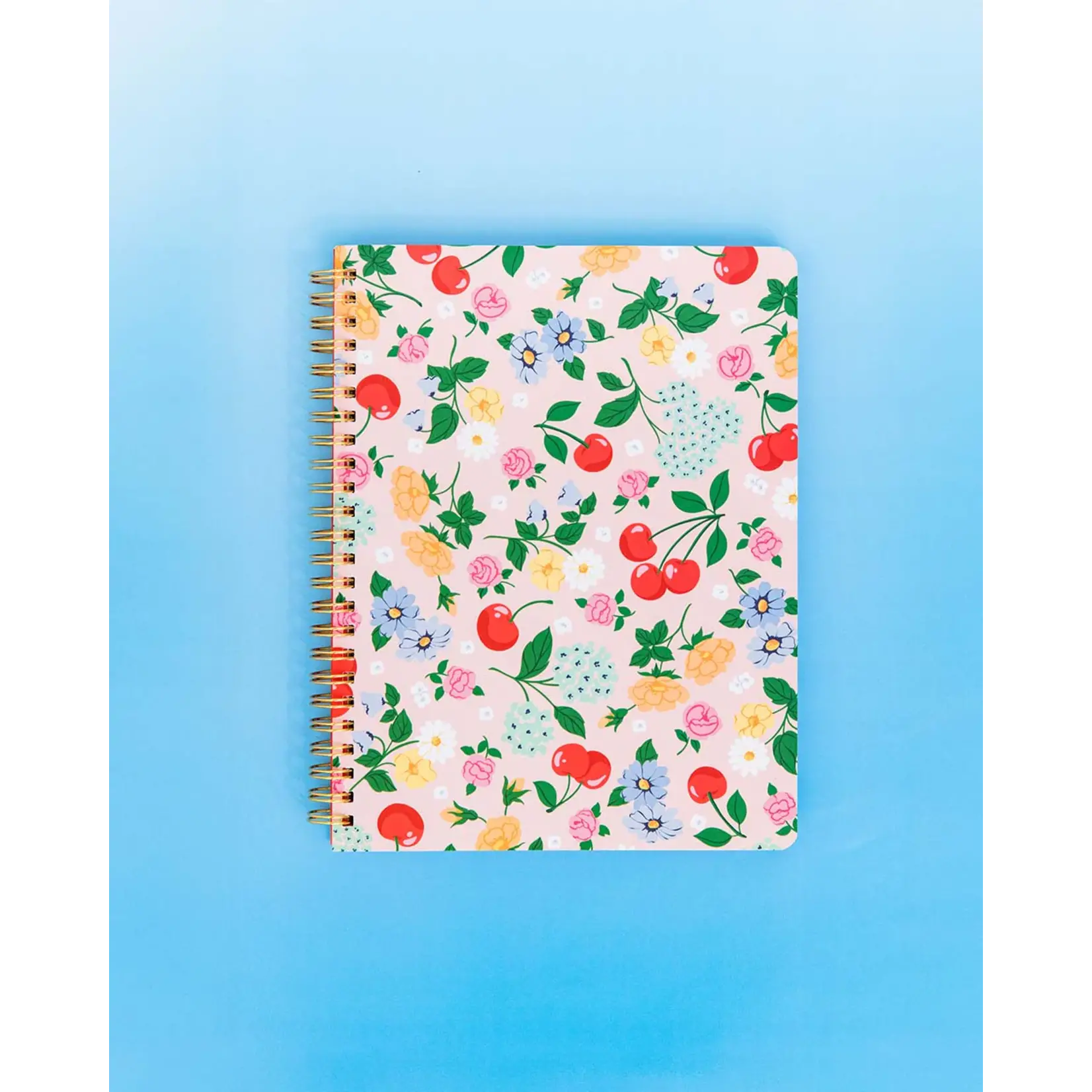 Rough Draft Mini Notebook - Flowers and Fruit