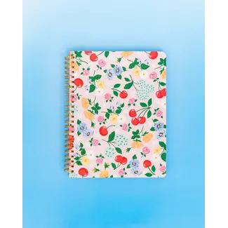 Rough Draft Mini Notebook - Flowers and Fruit