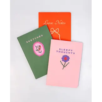 Rough Draft Notebook Set - Love Notes