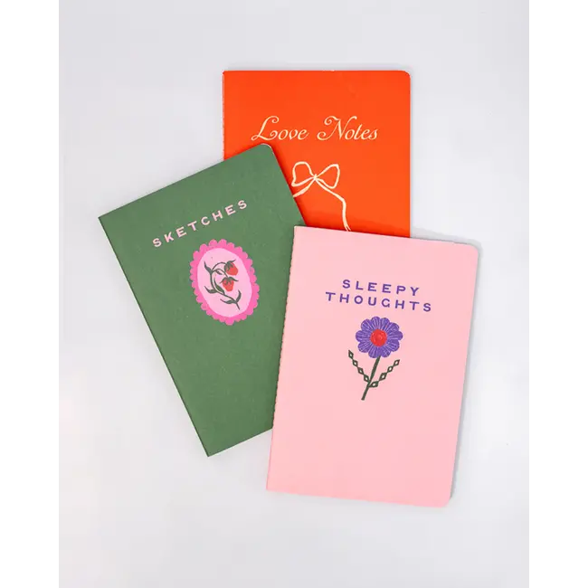 Rough Draft Notebook Set - Love Notes