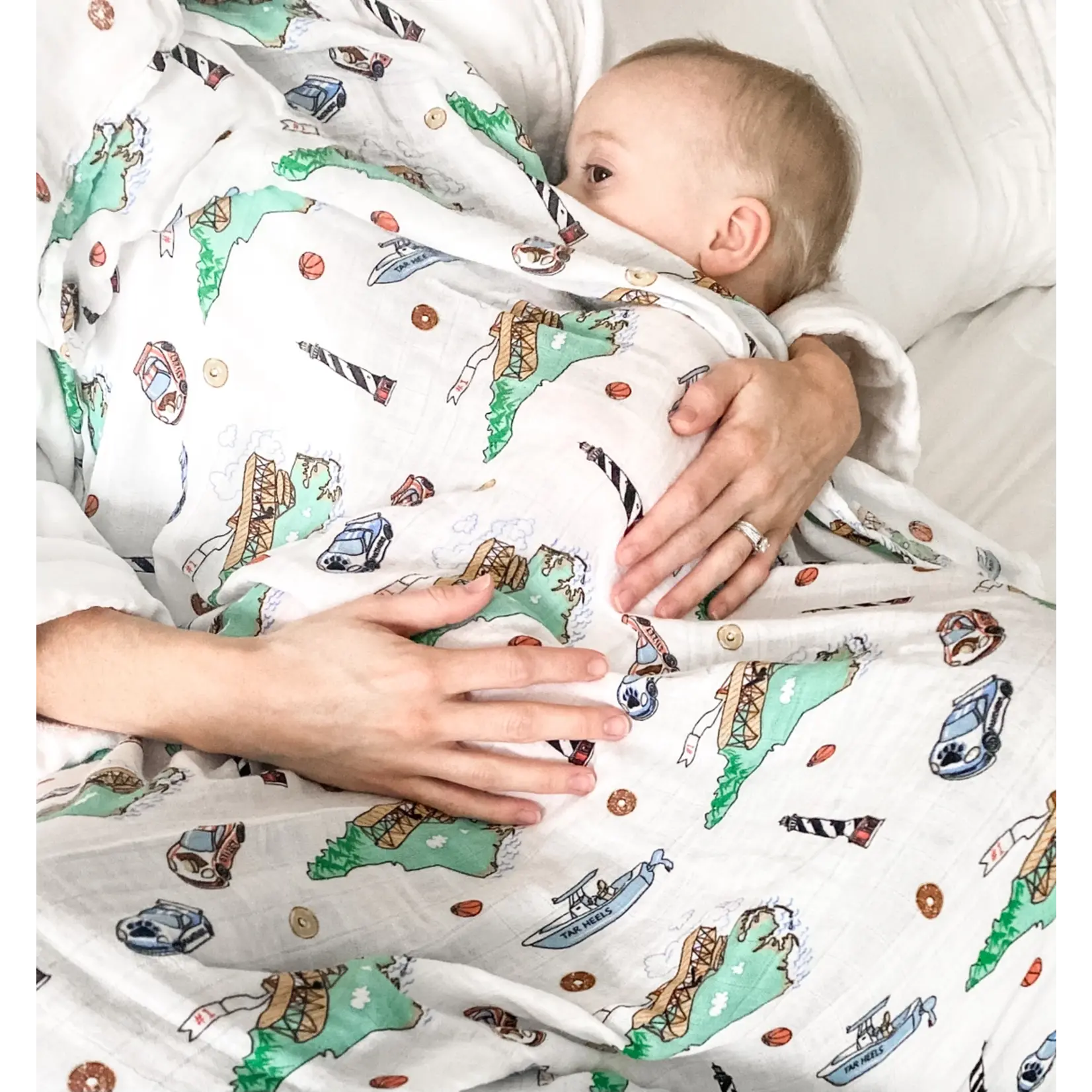 NC Baby Muslin Swaddle - Unisex