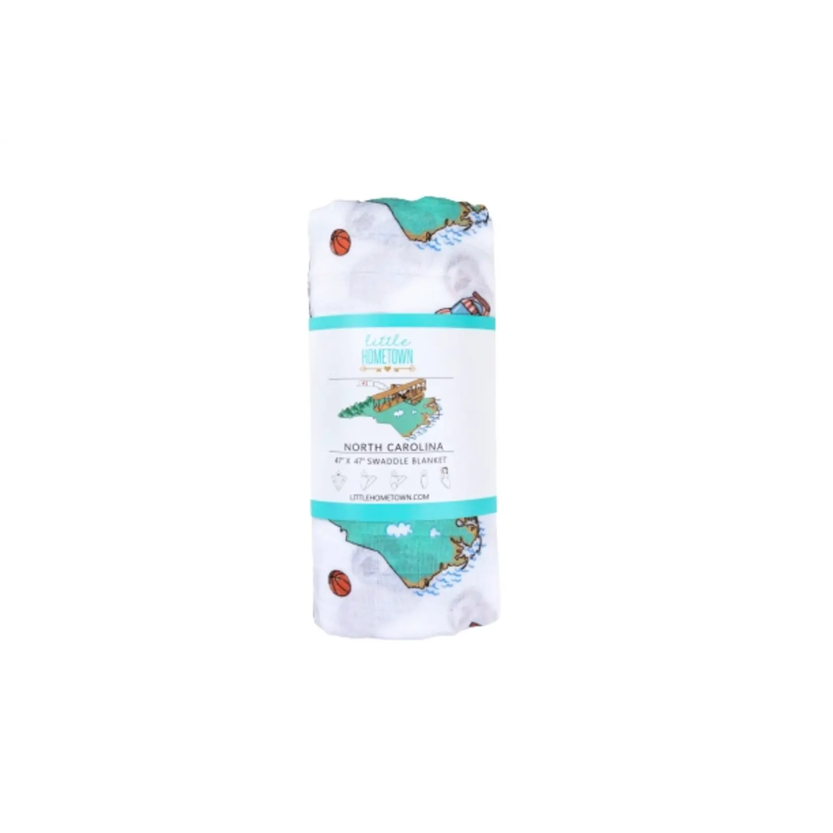 NC Baby Muslin Swaddle - Unisex