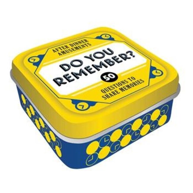 After Dinner Amusements - Do You Remember