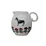 Hand-Painted Creamer w/ Dog - 10oz