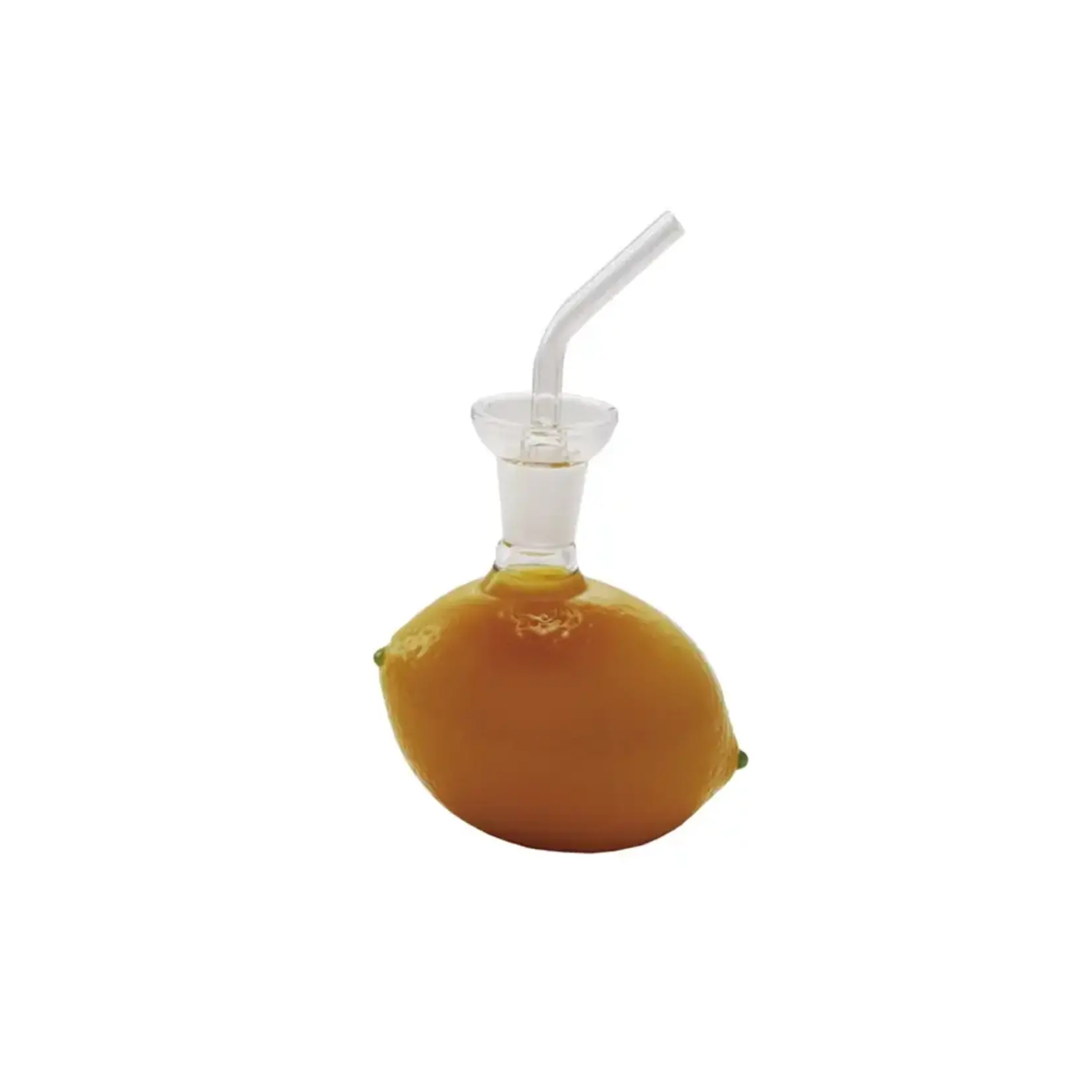 Glass Lemon Shaped Cruet w/Stopper - 4oz