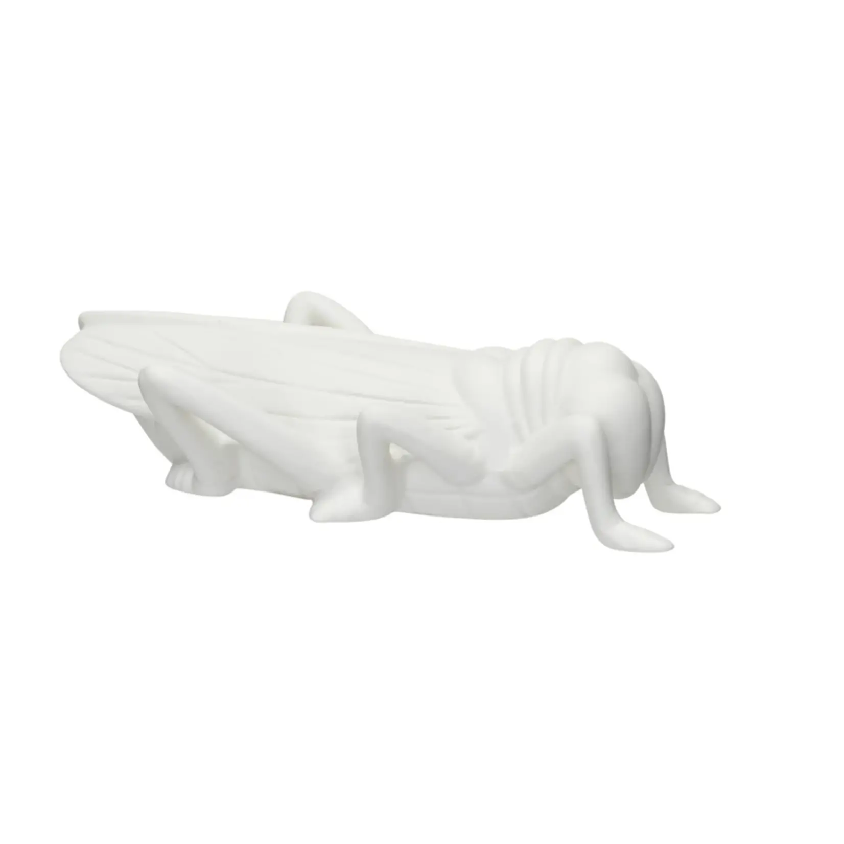 Stoneware Bisque Grasshopper