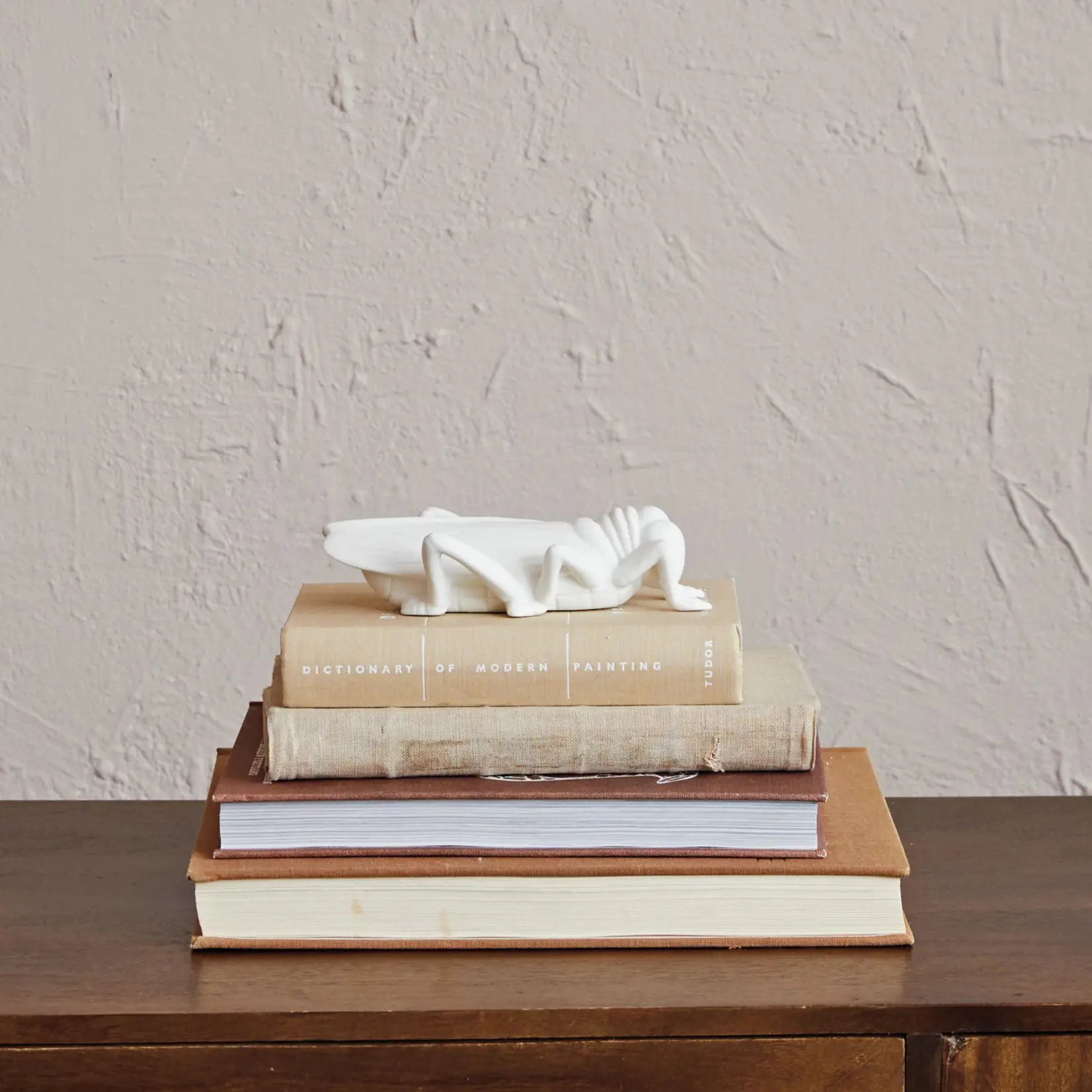 Stoneware Bisque Grasshopper