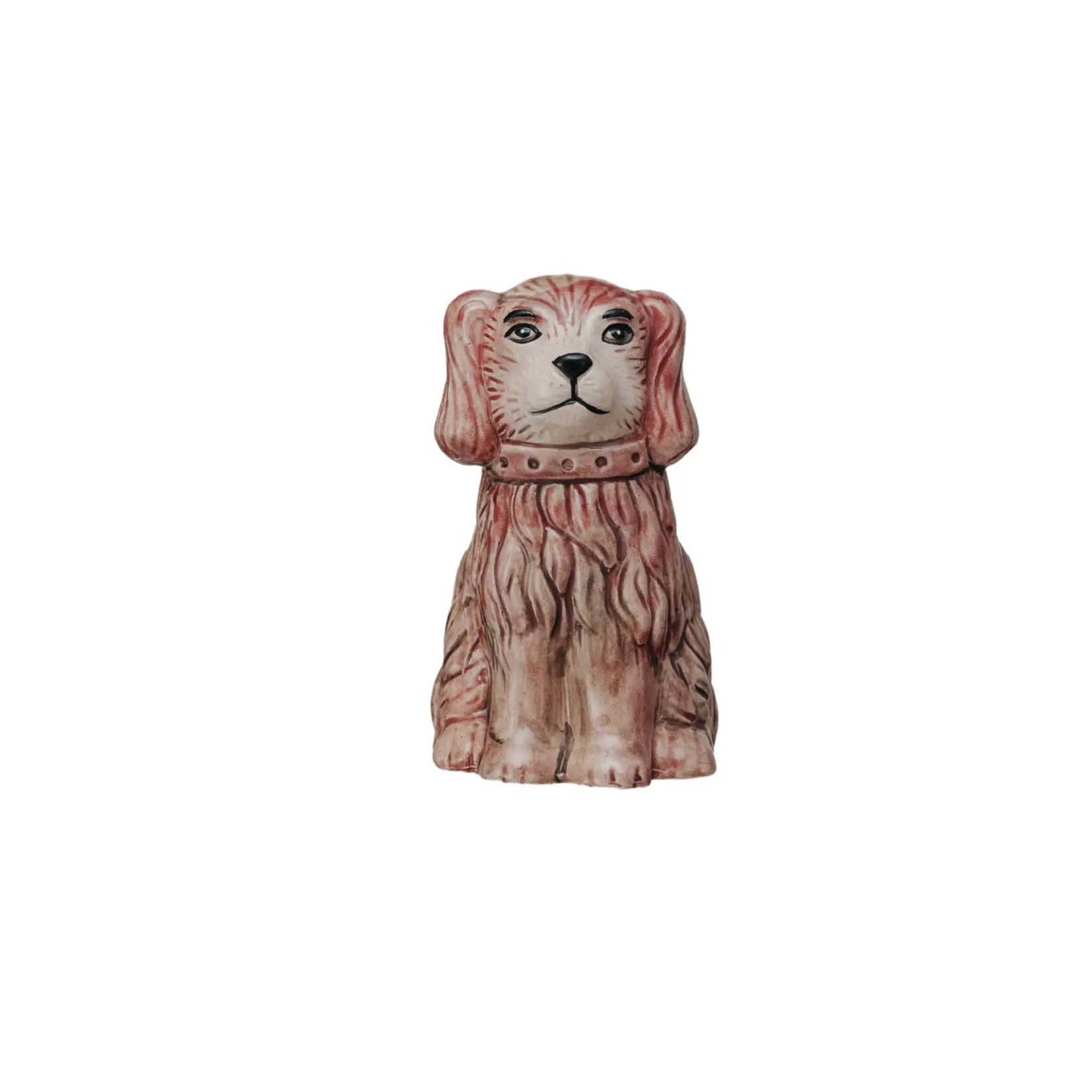 Hand-Painted Vintage Reproduction Planter - Dog