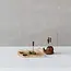 Wood Snail Shaped Holder w/6 Appetizer Picks