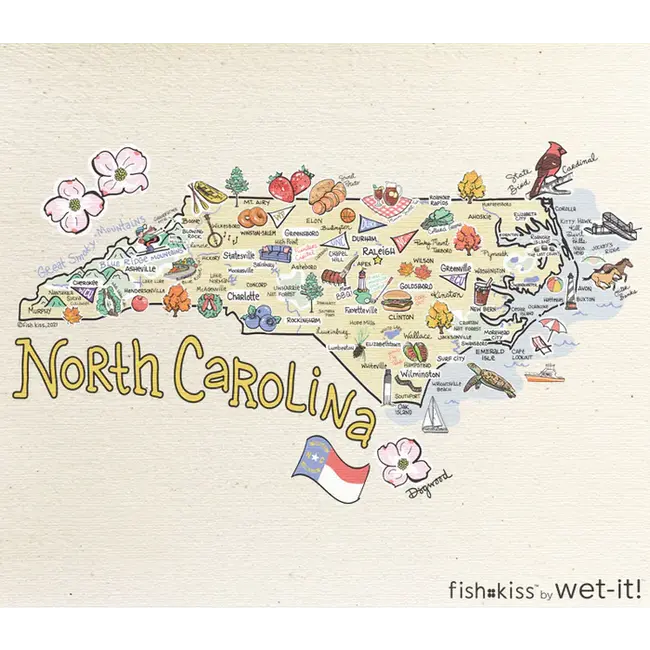 North Carolina Swedish Dishcloth