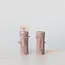 Unscented Log Shaped Candle w/Mushrooms