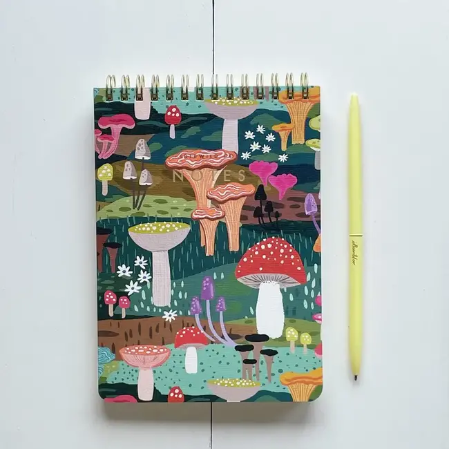 Mushroom Heaven Jotter Notepad