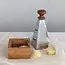 Stainless Steel Grater w/Acacia Wood Handle