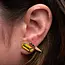 Yellow Owl Post Earrings - Butter & Knife