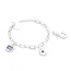 Interchangeable Charm Bracelet - Amethyst