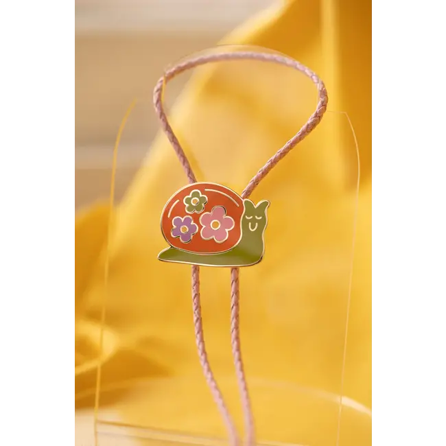 Tiny Deer Studio Bolo Tie - Snail