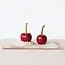 Stoneware Cherry Salt & Pepper Shaker Set