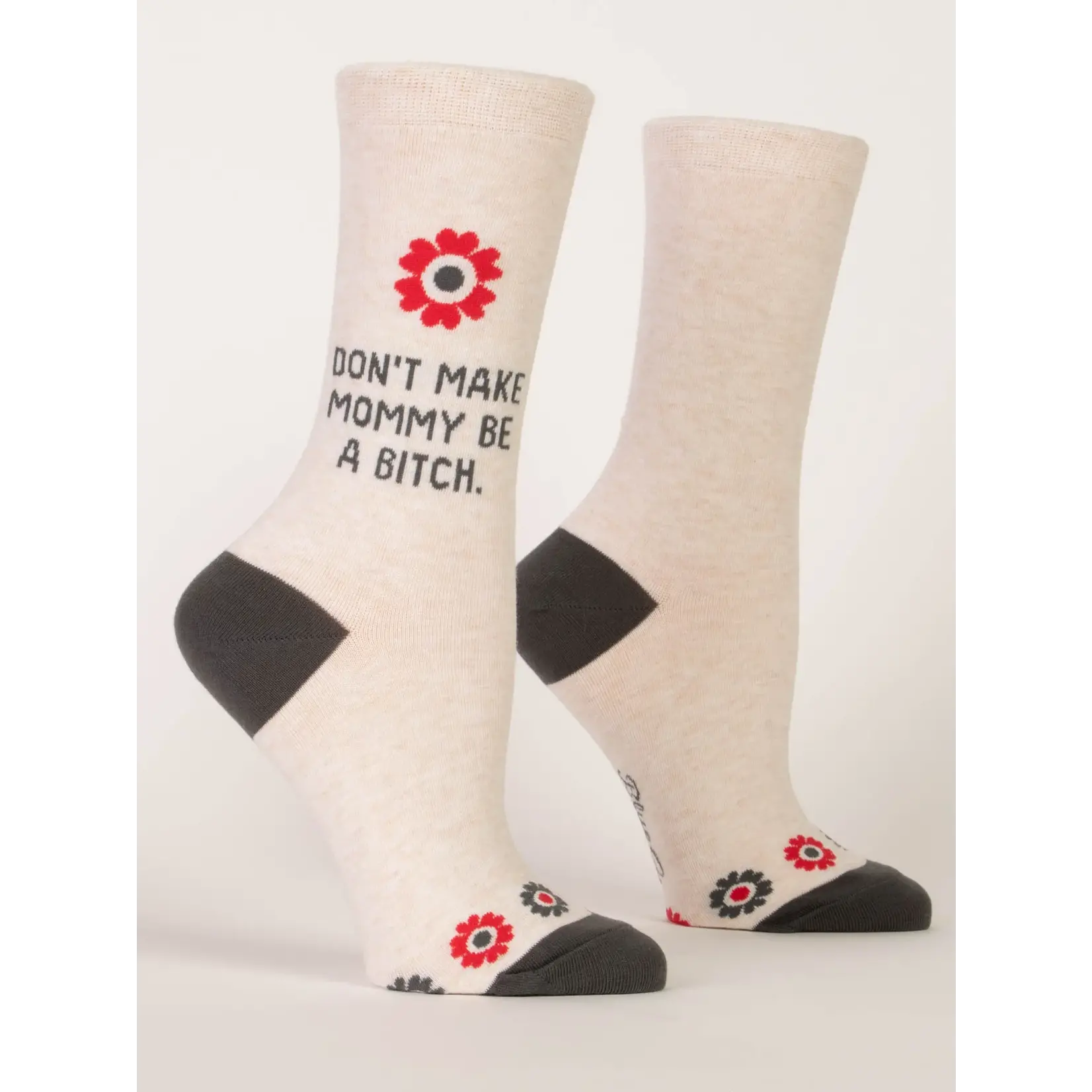 Blue Q Womens Socks - Don't Make Mommy Be a Bitch