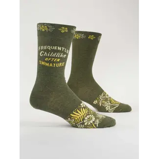 Blue Q Mens Socks - Childlike