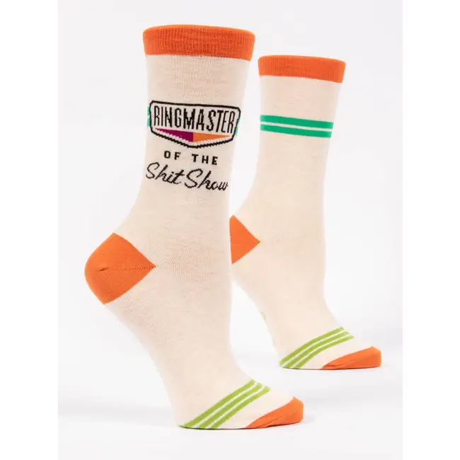 Blue Q Womens Socks - Ringmaster of the Shitshow