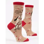 Blue Q Womens Socks - I Hate Everyone
