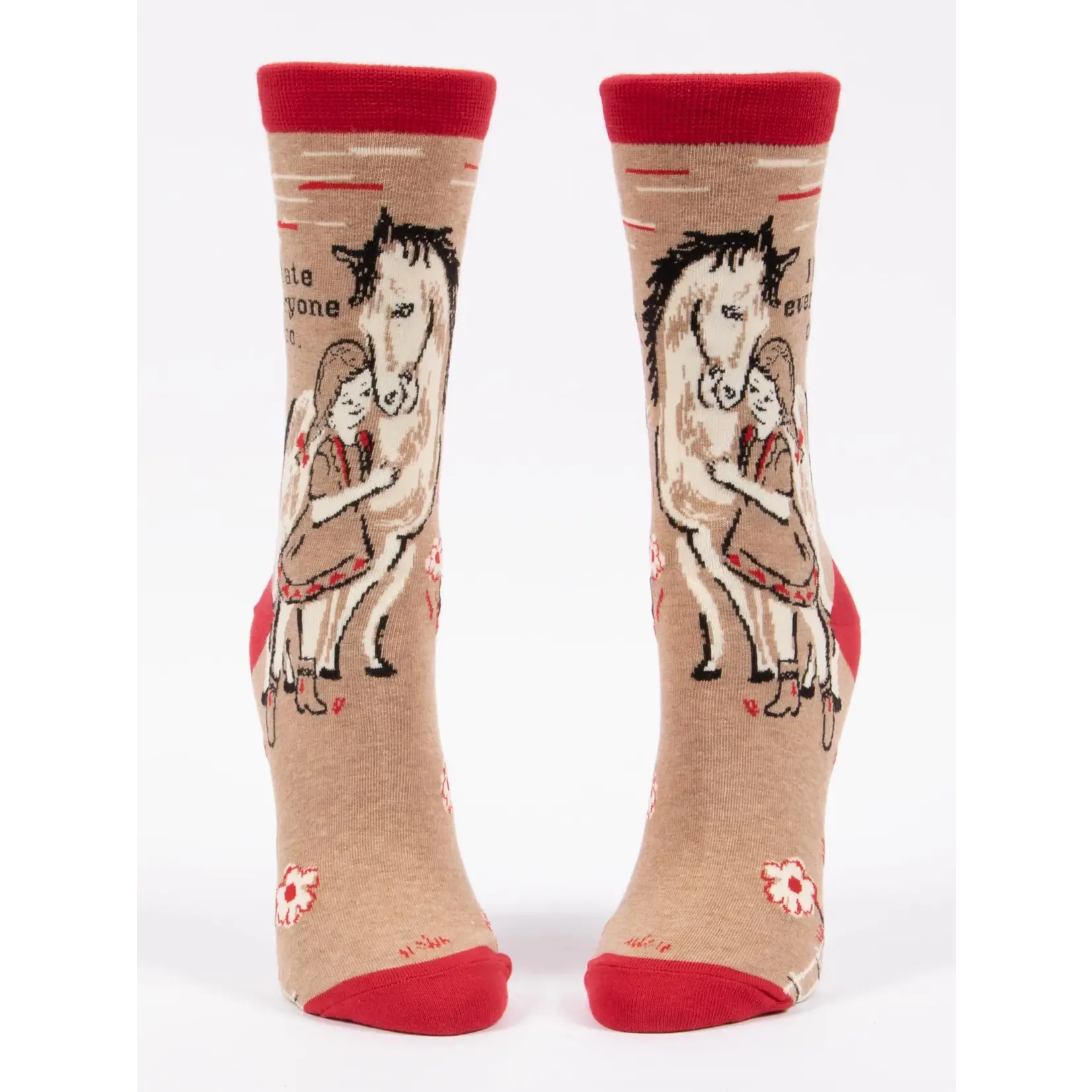 Blue Q Womens Socks - I Hate Everyone