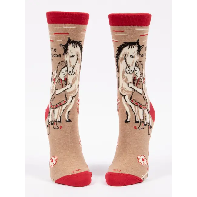 Blue Q Womens Socks - I Hate Everyone