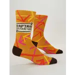 Blue Q Mens Socks - Captain Distraction