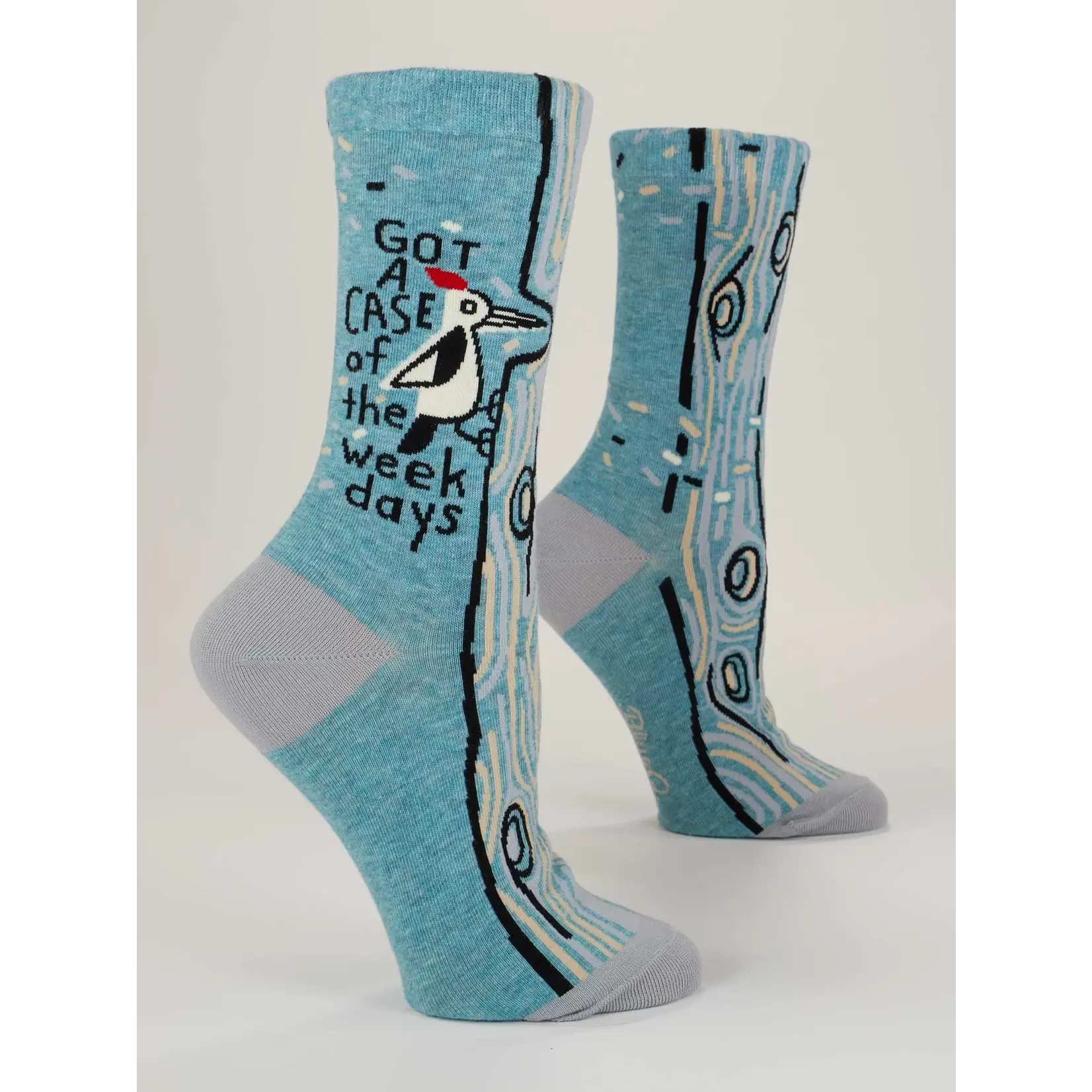 Blue Q Womens Socks - Case of the Weekdays