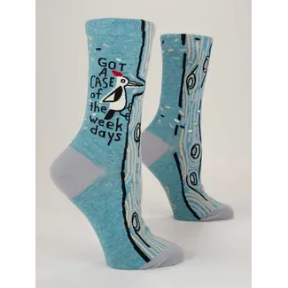 Blue Q Womens Socks - Case of the Weekdays