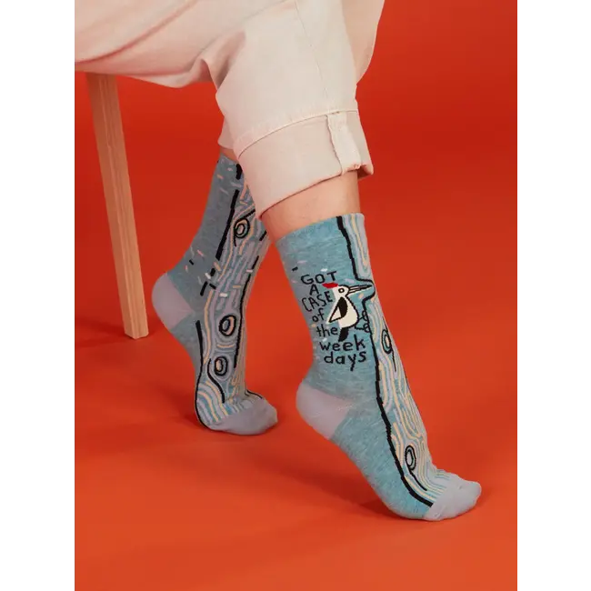Blue Q Womens Socks - Case of the Weekdays
