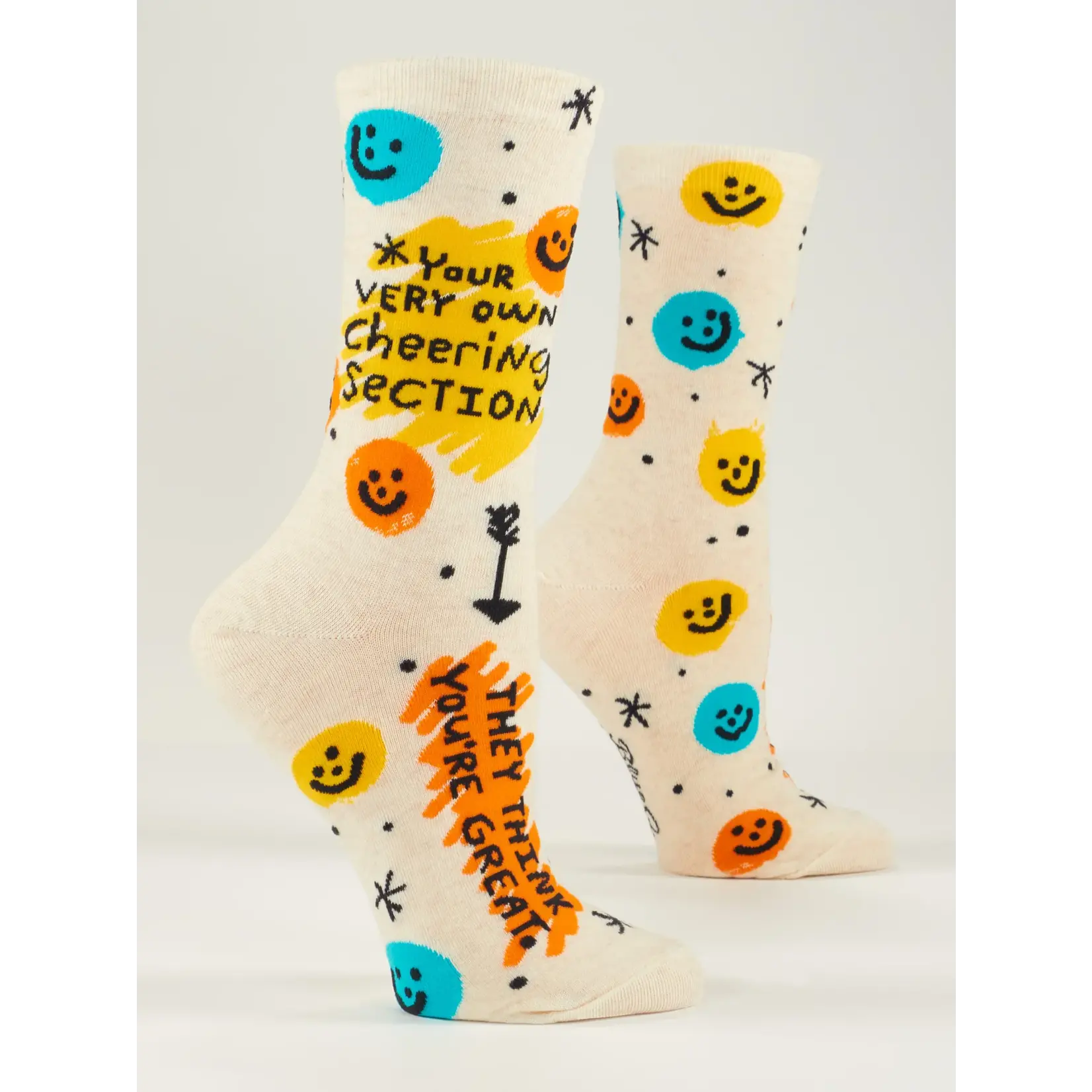 Blue Q Womens Socks - Cheering Section