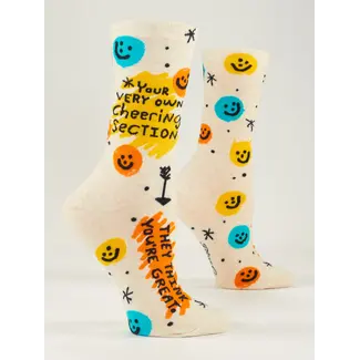 Blue Q Womens Socks - Cheering Section
