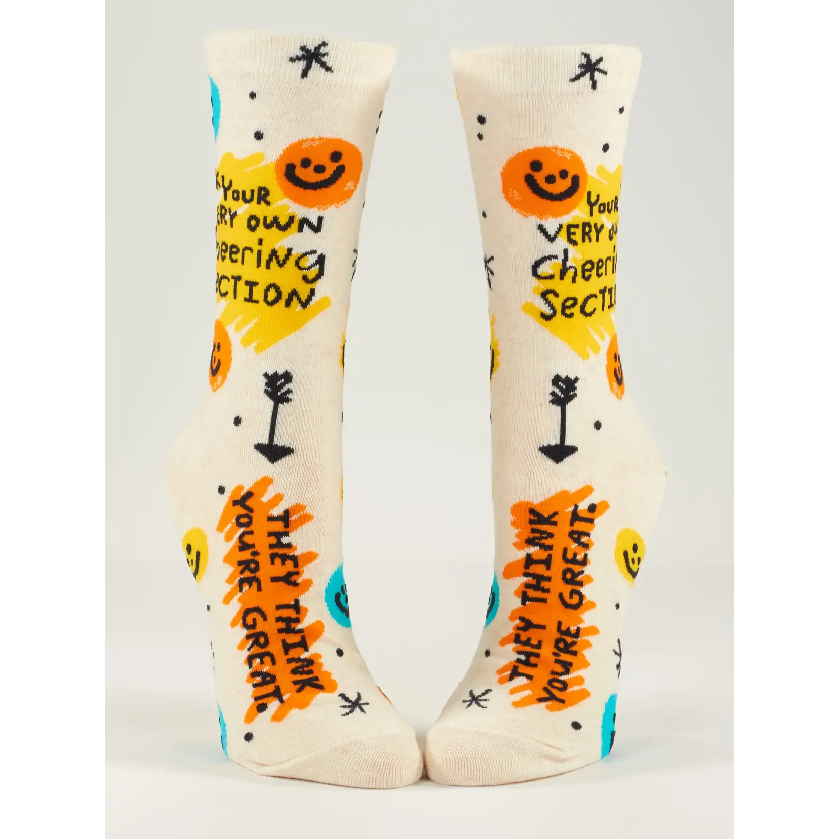 Blue Q Womens Socks - Cheering Section