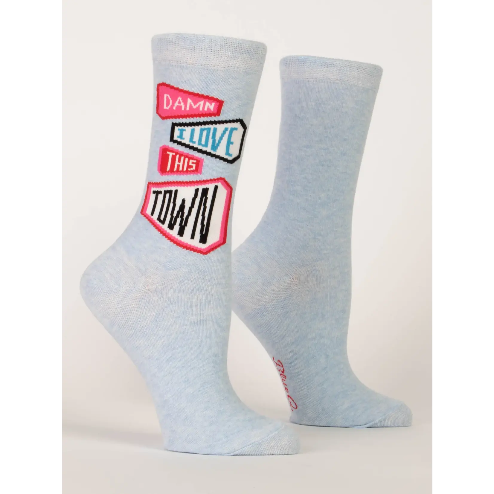 Blue Q Womens Socks - Love This Town