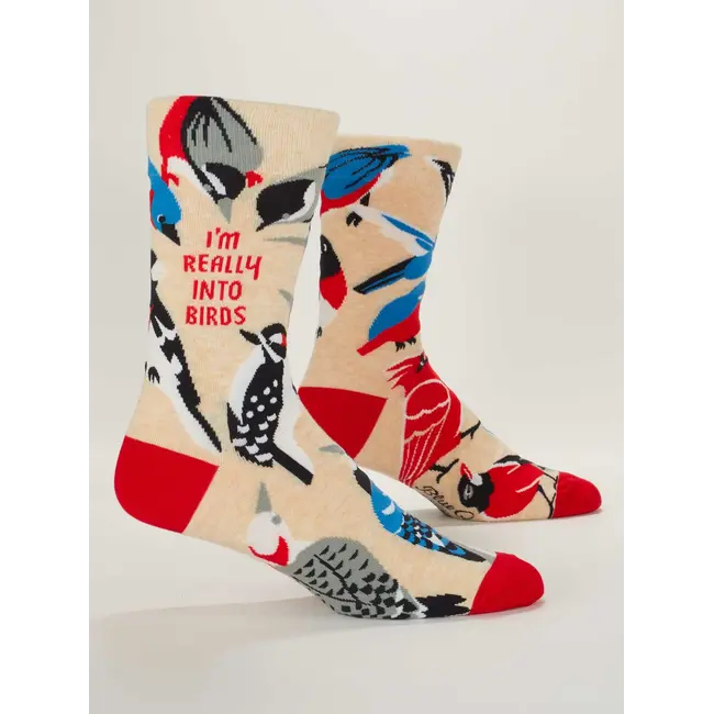 Blue Q Mens Socks - Really Into Birds