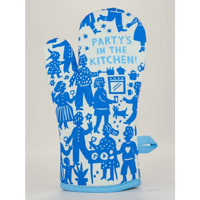 Blue Q Oven Mitt - Party in the Kitchen