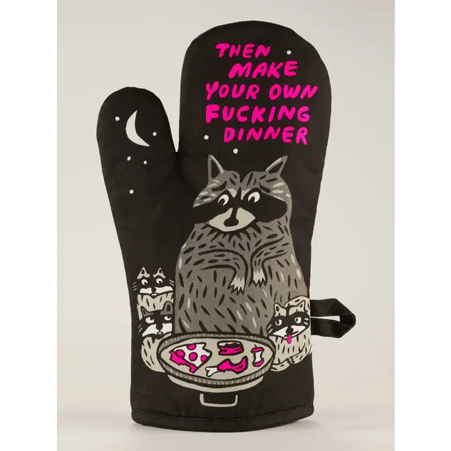 Blue Q Oven Mitt - Make Your Own Dinner