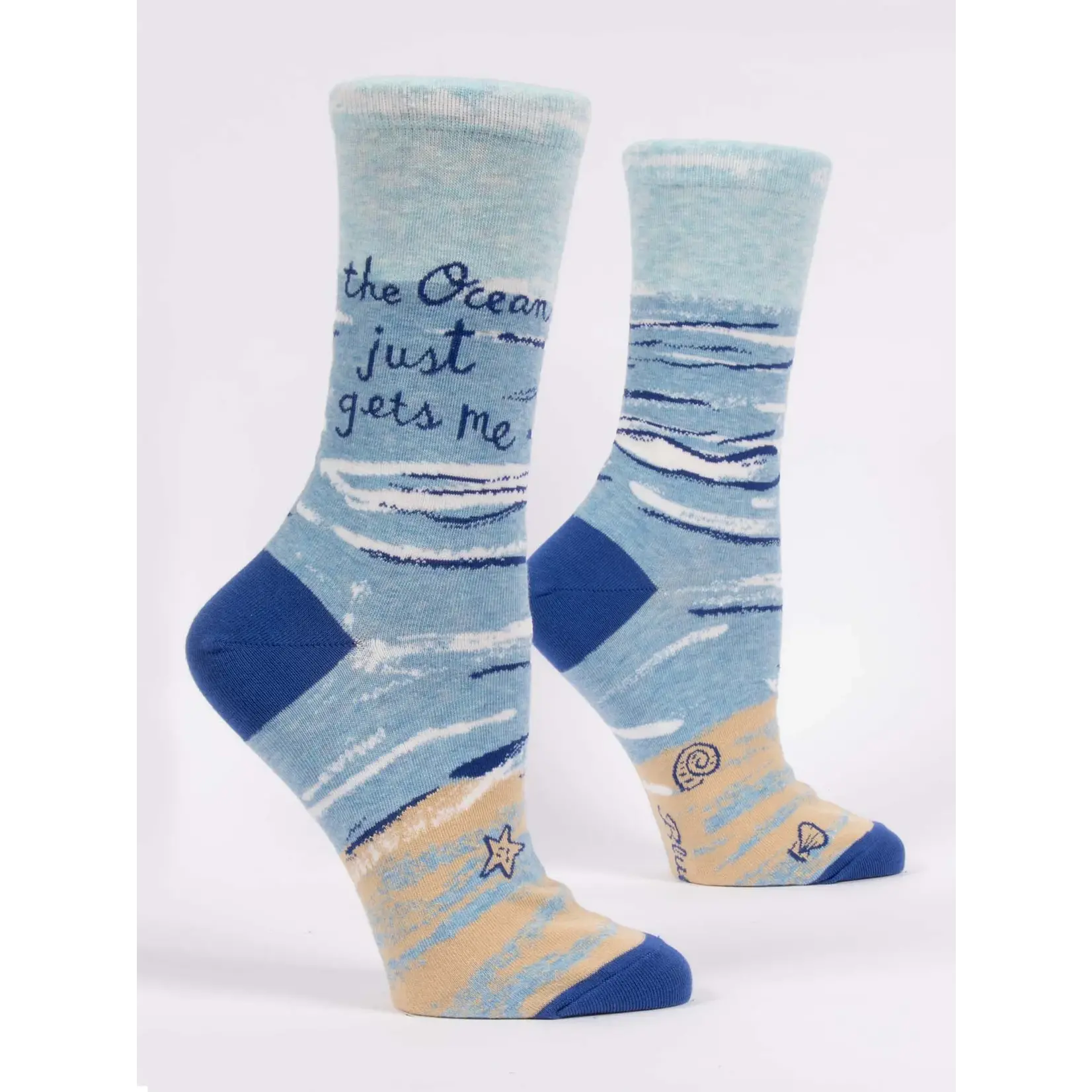 Blue Q Womens Socks - Ocean Gets Me